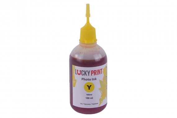 изображение Фото-чернила Lucky Print для Epson L100 Yellow (100 ml)