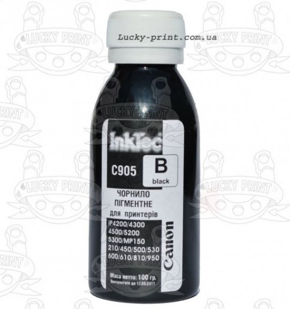 изображение Чернила IT C905 InkTec Black (100 ml)