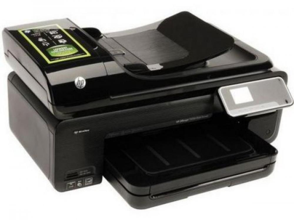 изображение МФУ HP OfficeJet 7500A с СНПЧ High Tech с демпфером - изображение 1