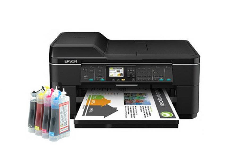 изображение МФУ Epson WorkForce WF-7515 с СНПЧ - изображение 1