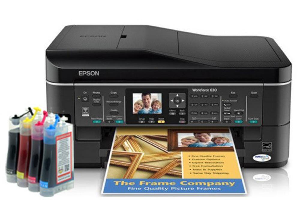 изображение МФУ Epson WorkForce 630 с СНПЧ - изображение 1