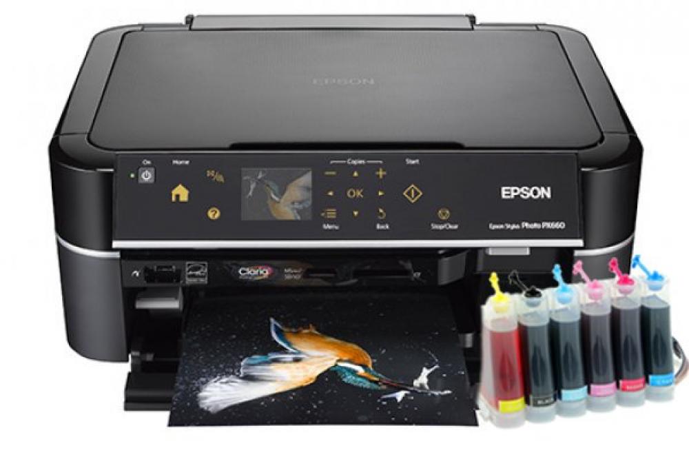 изображение МФУ Epson Stylus Photo PX660+ с СНПЧ - изображение 1