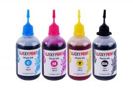 Фото-чернила для Epson Lucky Print 11UV (4*100 ml)