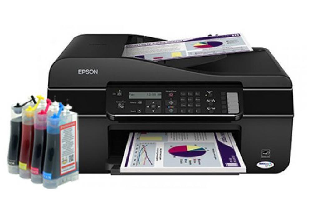 изображение БФП Epson Stylus Office BX305F з СБПЧ - зображення 1