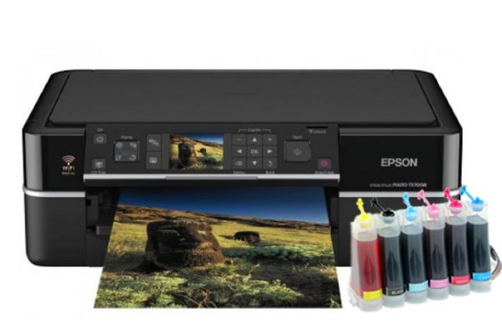 изображение БФП Epson Stylus Photo TX700W з СБПЧ - зображення 1