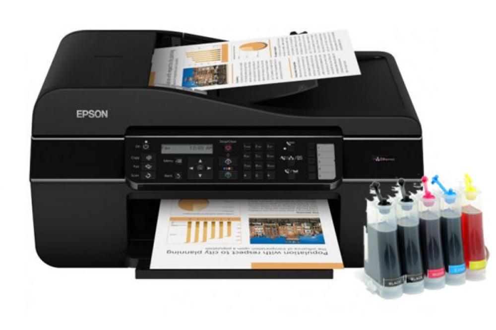 изображение БФП Epson Stylus Office TX510FN з СБПЧ - зображення 1
