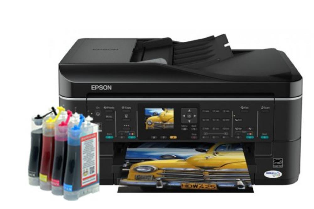 изображение МФУ Epson Stylus Office SX620FW с СНПЧ - изображение 1