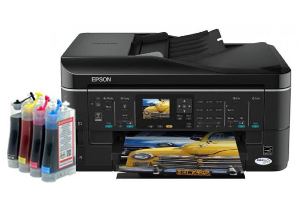 изображение МФУ Epson Stylus Office SX610FW с СНПЧ - изображение 1