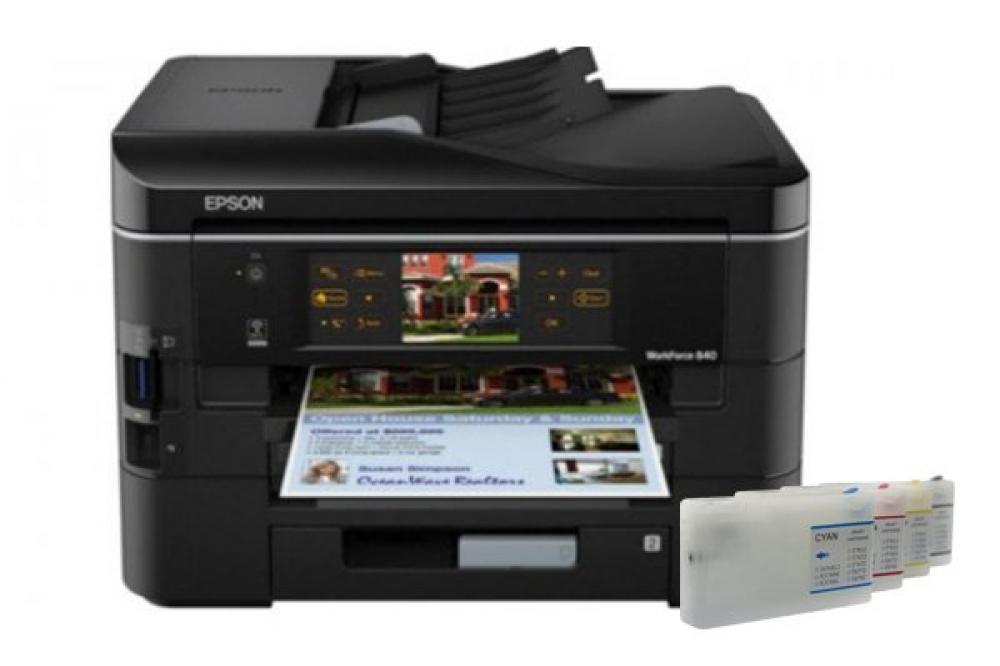 изображение  Epson WorkForce Pro WP-4535DWF з ПЗК - зображення 1