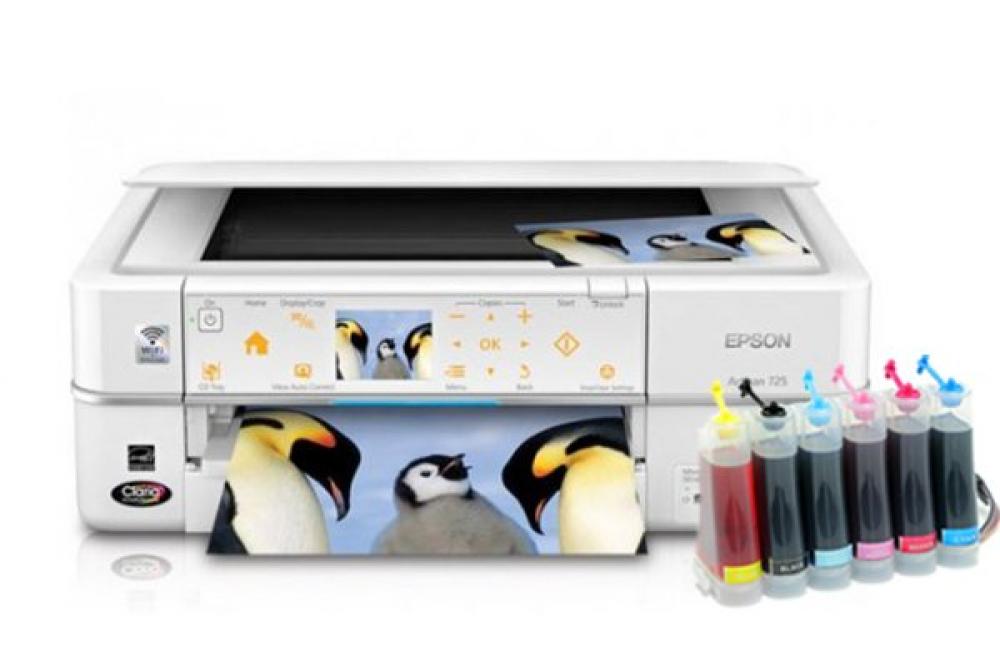 изображение БФП Epson Artisan 725 Arctic Edition з СБПЧ - зображення 1