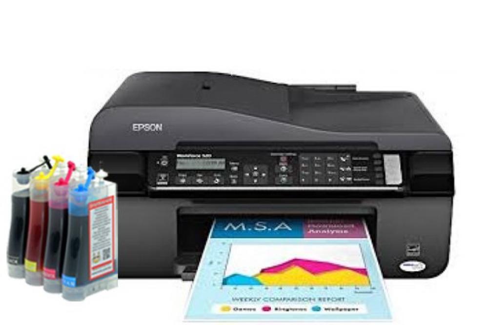 изображение МФУ Epson WorkForce 520 с СНПЧ - изображение 1