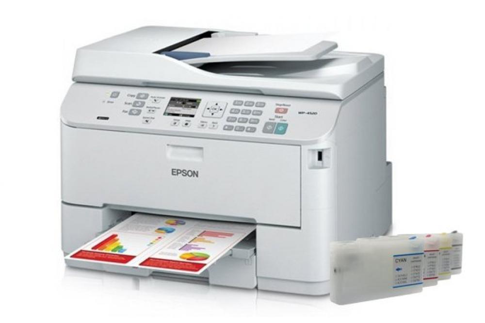 изображение МФУ Epson WorkForce Pro WP-4520 с ПЗК - изображение 1