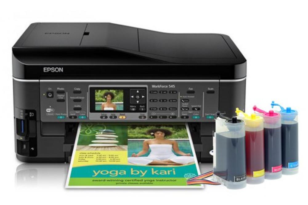 изображение МФУ Epson WorkForce 545 с СНПЧ King Size - изображение 1