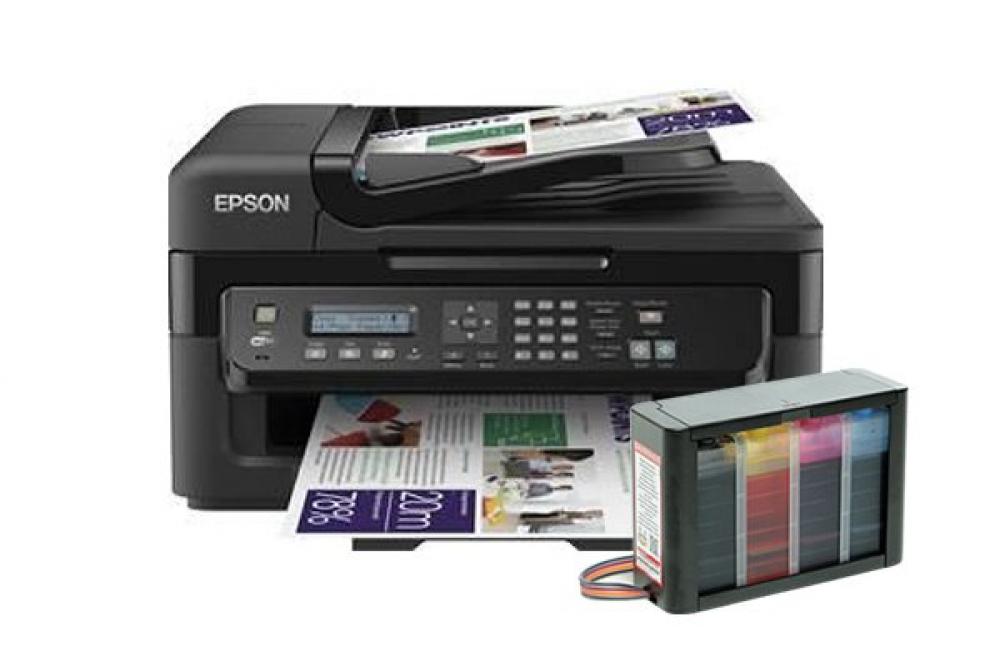 изображение МФУ Epson Workforce WF-2530WF Refurbished с СНПЧ HighTech - изображение 1