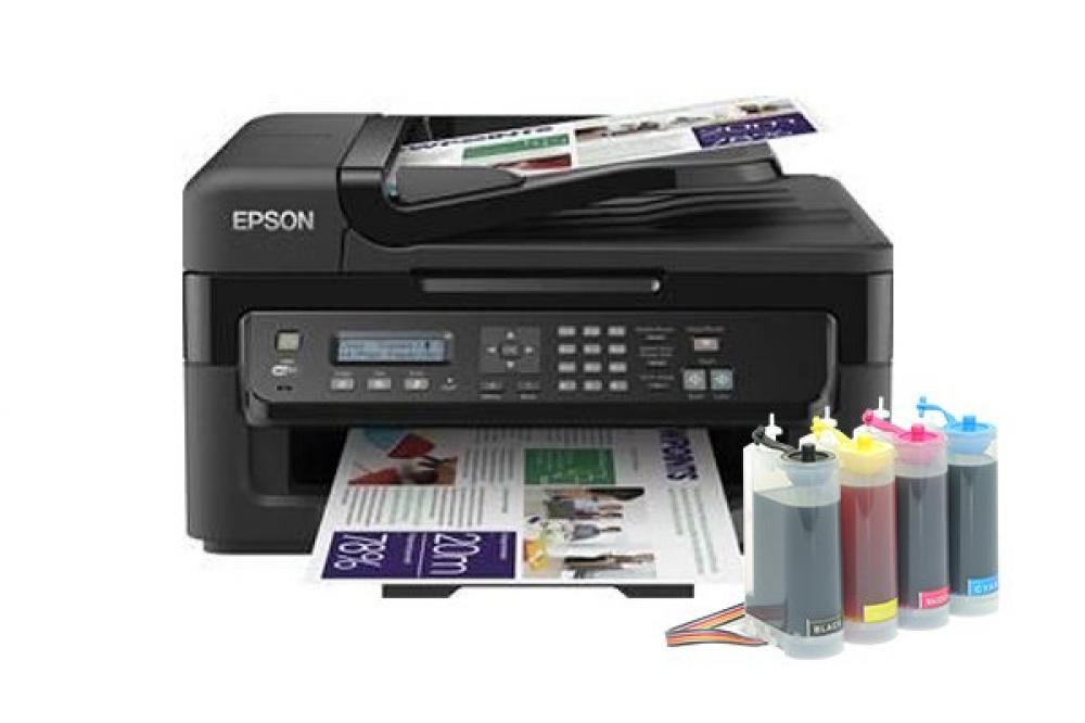 изображение МФУ Epson Workforce WF-2530WF Refurbished с СНПЧ King Size - изображение 1