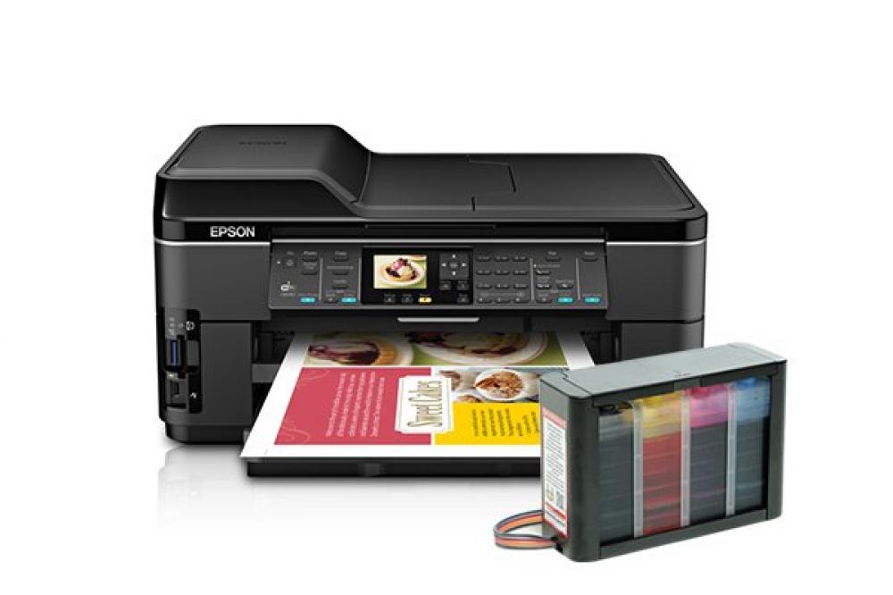 изображение МФУ Epson WorkForce WF-7510 с СНПЧ Hightech - изображение 1