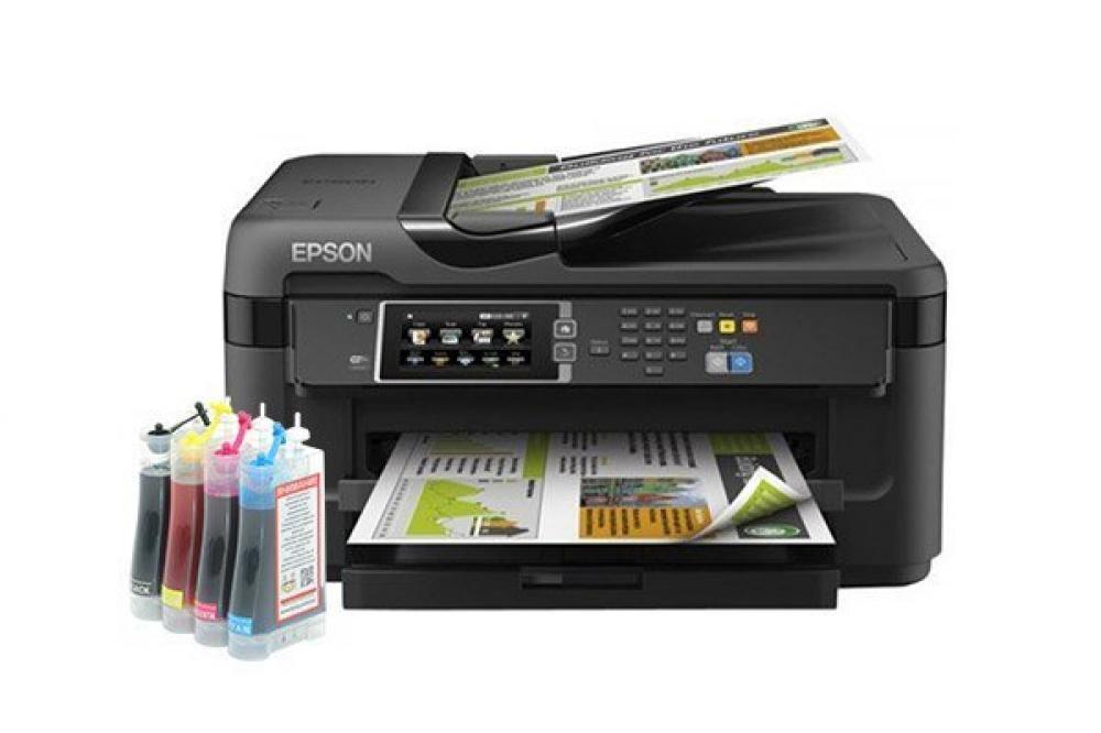 изображение МФУ Epson WorkForce WF-7610DWF с СНПЧ - изображение 1