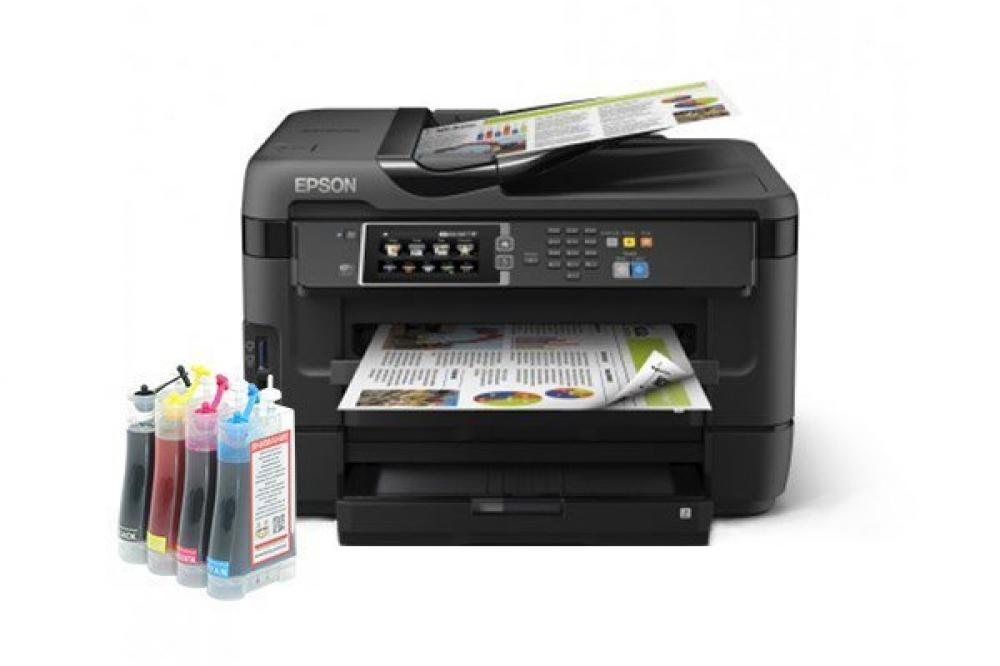 изображение МФУ Epson WorkForce WF-7620DTWF с СНПЧ - изображение 1