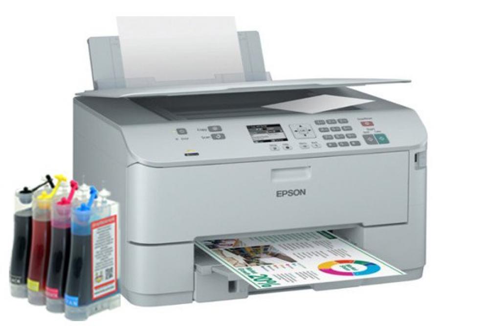 изображение МФУ Epson WorkForce Pro WP-4515DN с СНПЧ - изображение 1