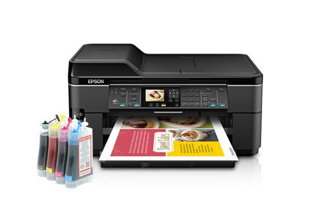 изображение МФУ Epson WorkForce WF-7510 с СНПЧ - изображение 1