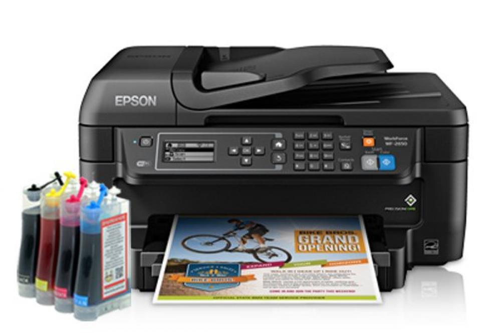 изображение МФУ Epson Workforce WF-2650 с СНПЧ - изображение 1