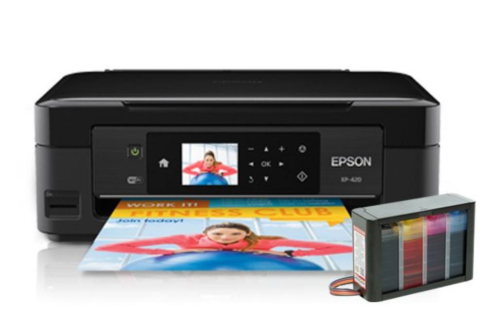 изображение МФУ Epson Expression Home XP-420 с СНПЧ HighTech - изображение 1