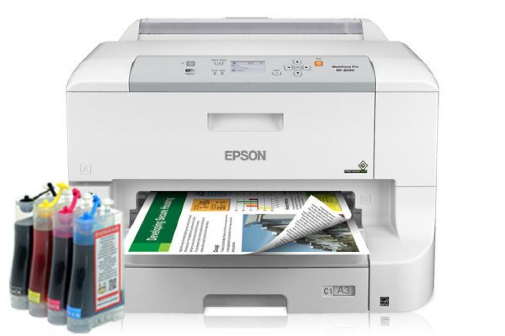 изображение БФП Epson WorkForce Pro WF-8090 з СБПЧ