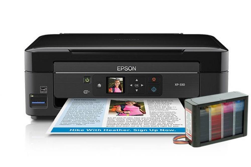 изображение МФУ Epson Expression Home XP-330 с СНПЧ HighTech - изображение 1