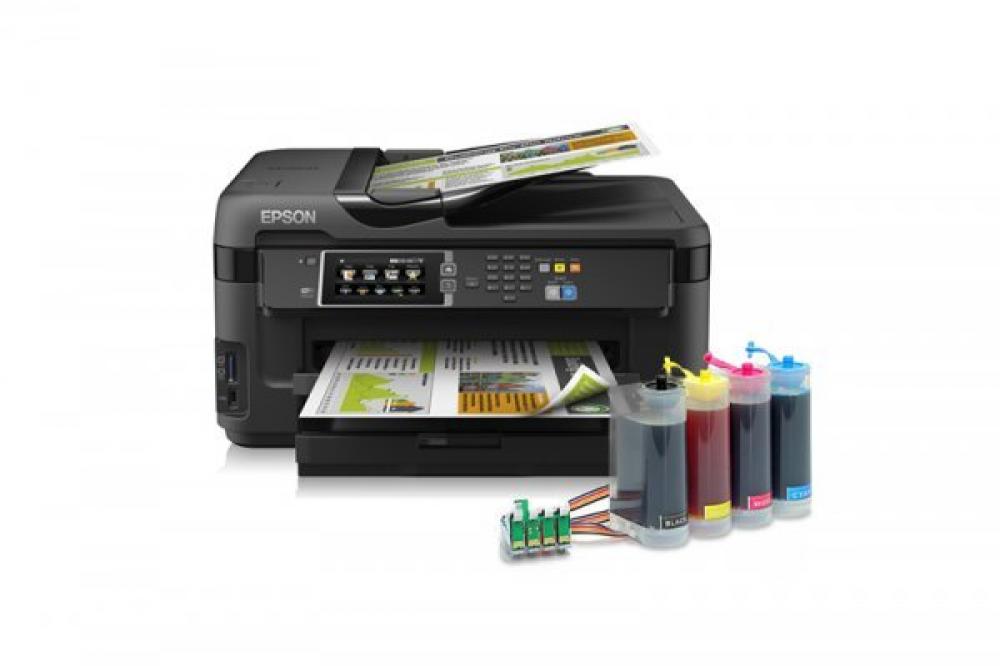 изображение МФУ Epson WorkForce WF-7610DWF с СНПЧ King Size - изображение 1