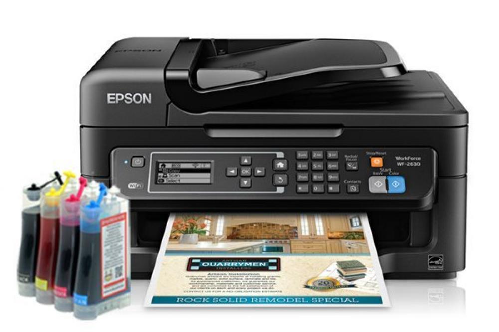 изображение МФУ Epson Workforce WF-2630 Refurbished с СНПЧ - изображение 1