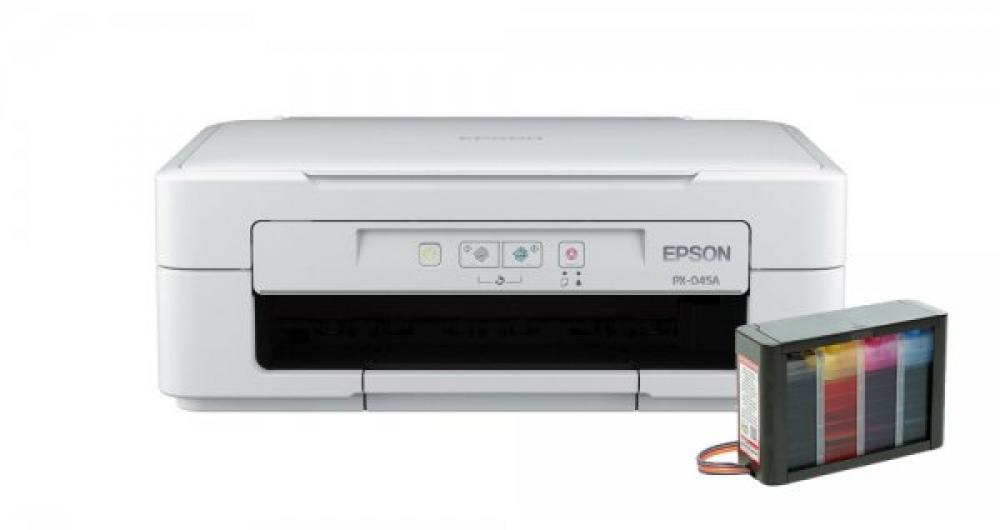 изображение МФУ Epson Colorio PX-045A с СНПЧ High Tech - изображение 1