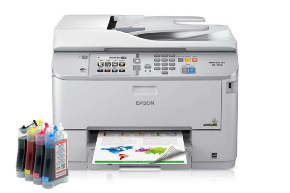изображение МФУ Epson WorkForce Pro WF-5620DWF с СНПЧ Standart - изображение 1