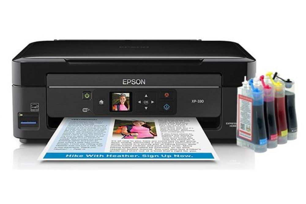 изображение МФУ Epson Expression Home XP-330 с СНПЧ - изображение 1
