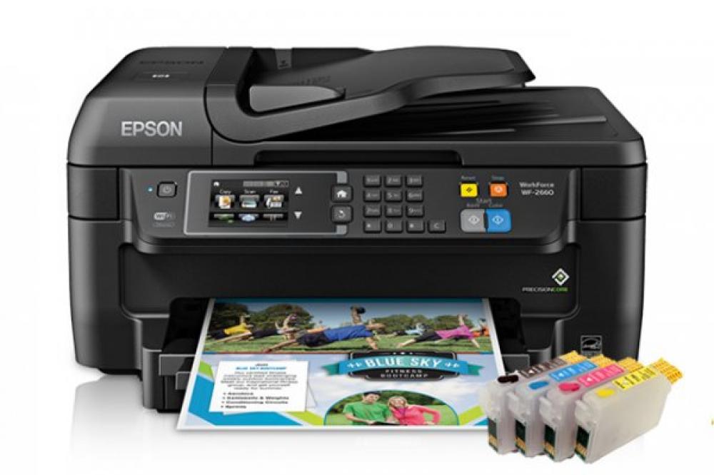 изображение МФУ Epson Workforce WF-2660 с ПЗК - изображение 1