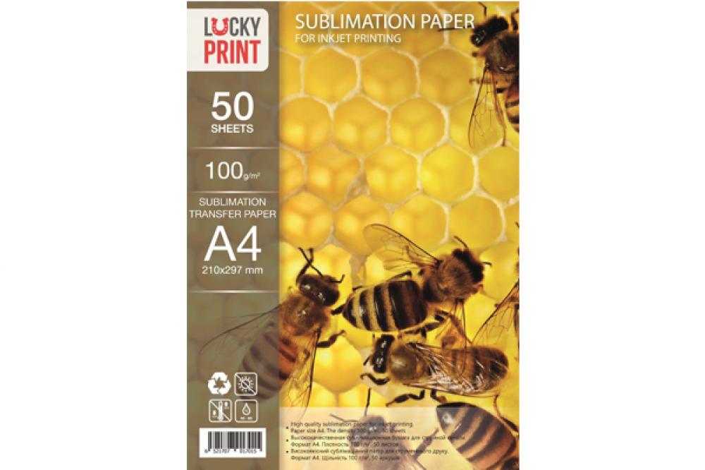 изображение Сублимационная бумага Lucky Print (А4, 50 листов, 100гр.) Transfer paper