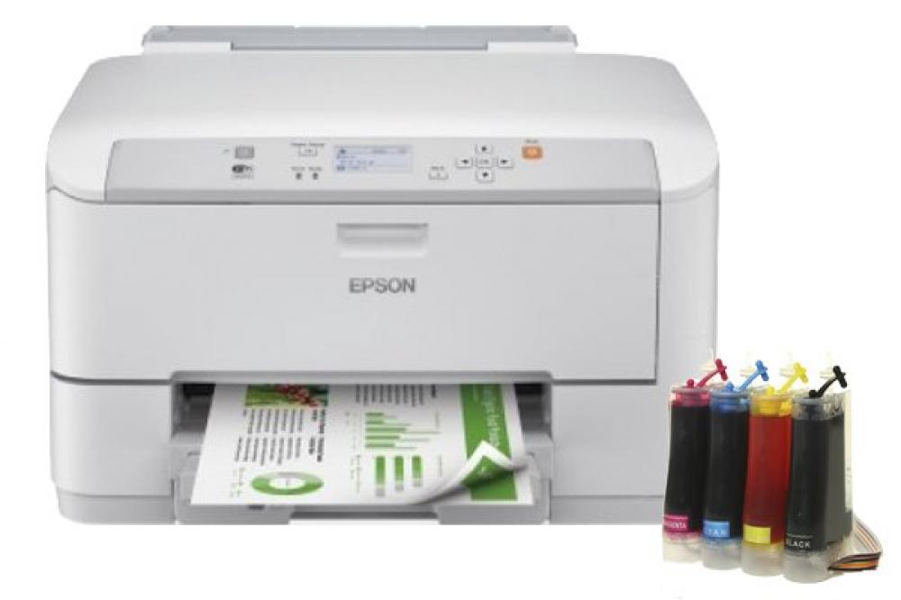 изображение Принтер Epson WorkForce Pro WF-5110DW з СБПЧ Standart - зображення 1