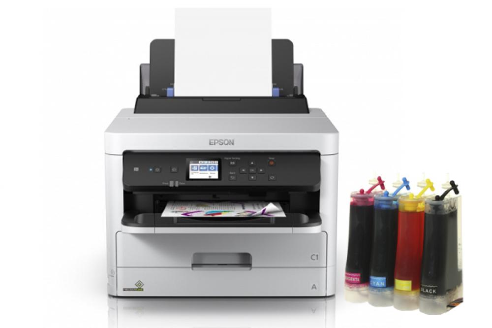 изображение Принтер Epson WorkForce Pro WF-C5290DW с СНПЧ - изображение 1
