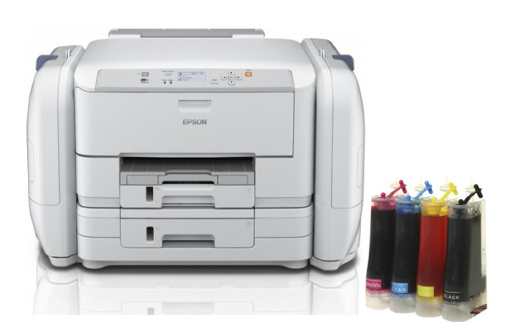 изображение Принтер Epson WorkForce Pro WF-R5190DTW з СБПЧ - зображення 1