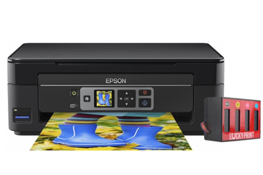 изображение МФУ Epson Expression Home XP-352 с Бесконтактной СНПЧ - изображение 1