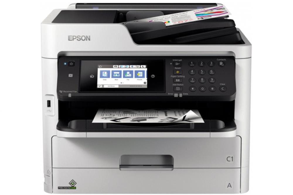 изображение МФУ Epson WorkForce Pro WF-M5799DWF с ПЗК - изображение 1