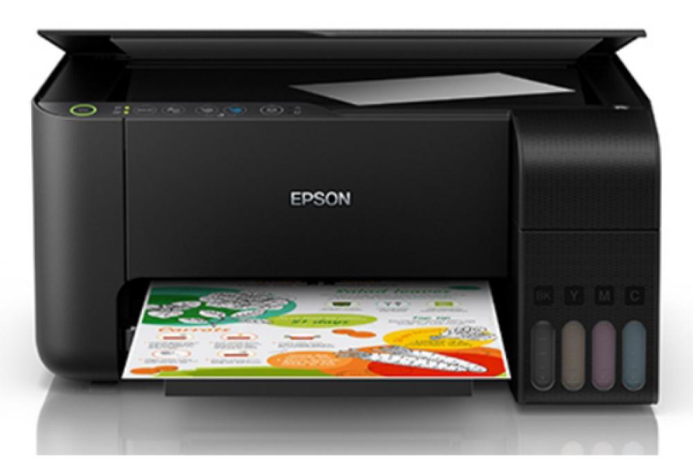 изображение БФП Epson L3150 з СБПЧ і світлостікими чорнилами Lucky Print - зображення 1