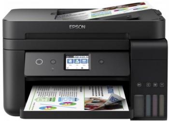 МФУ Epson L6190 с  СНПЧ и чернилами Lucky Print (Уценка)