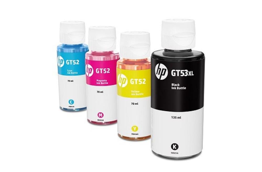 изображение Комплект оригінального чорнила для HP Smart Tank 581 (чорний 135 мл, кольорові по 70мл)