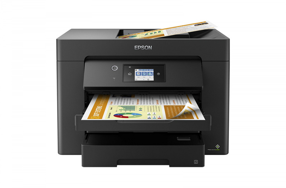 изображение МФУ Epson Workforce WF-7830DTWF с СНПЧ - изображение 1