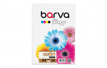 Фотобумага Barva Satin Profi 255g, A3, 20 листов