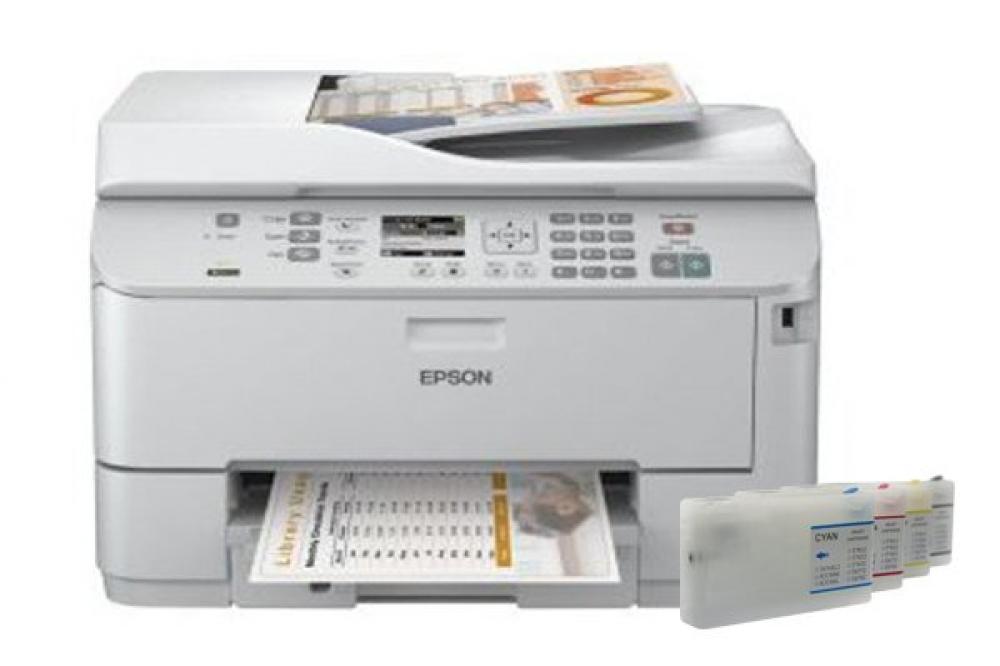 изображение МФУ Epson WorkForce Pro WP-M4595DNF с ПЗК - изображение 1