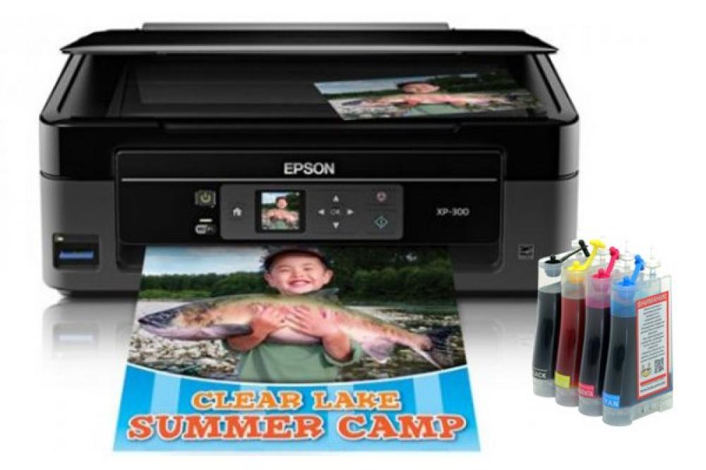 изображение МФУ Epson Expression Home XP-300 Refurbished с СНПЧ - изображение 1