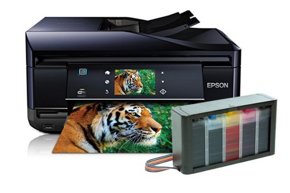 изображение МФУ Epson Expression Premium XP-800 Refurbished с СНПЧ - изображение 1