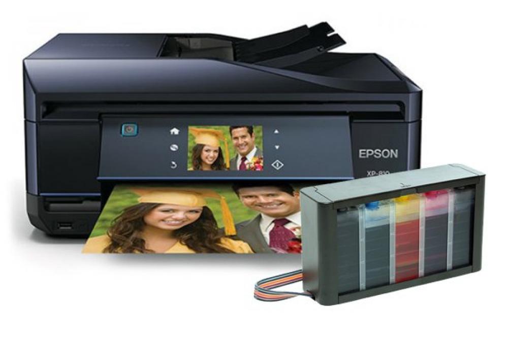 изображение МФУ Epson Expression Premium XP-810 с СНПЧ - изображение 1