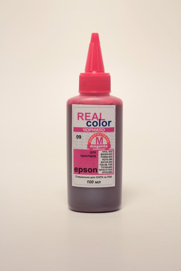 Фоточернила (водорастворимые) для Epson RealColor Magenta (100 ml)